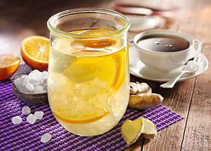 Rum-Kandis mit Ingwer und Orange