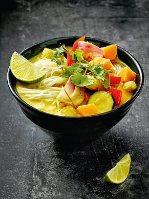 Thai-Veggie-Currysuppe
