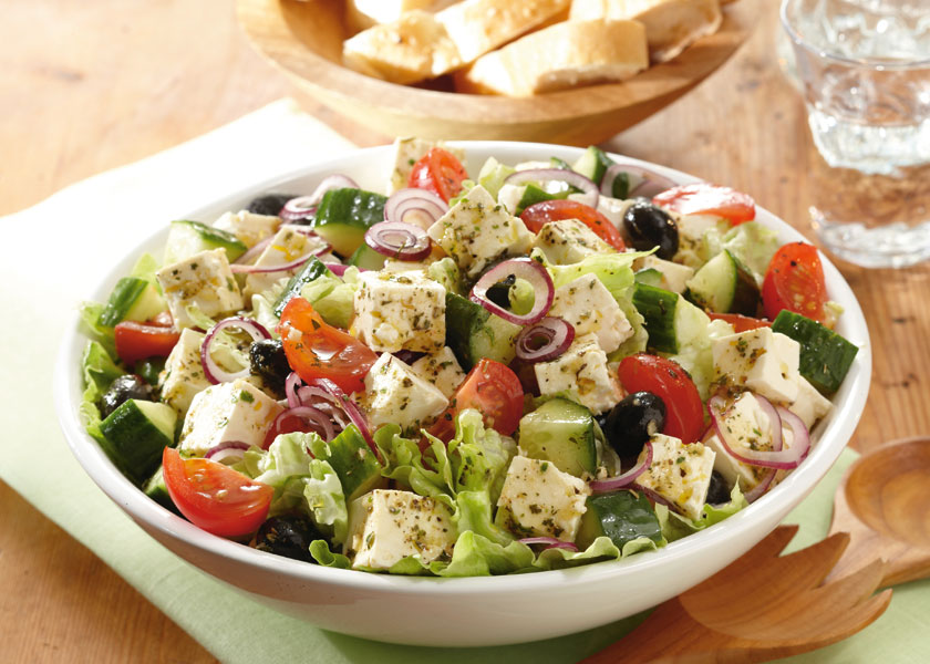 Bild: Gemischter Salat Griechische Art; Seite: 2730.9868 | Familienheim