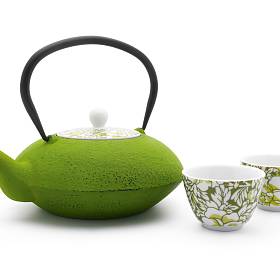 Teekanne und Teebecher aus der Serie Yantai