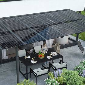 Solar-Terrassenüberdachung